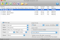 Fast Audio Converter Mac OS X