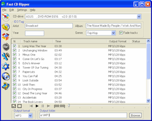 Fast CD Ripper screenshot