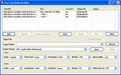 YouTube Video Grabber screenshot